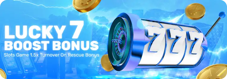 Winbox Promotion Lucky 7 Boost Bonus banner