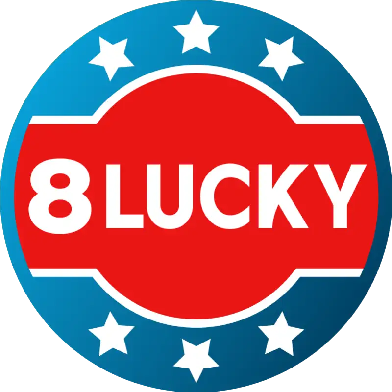 8Lucky Lucky Hari Hari official logo for Winbox 4D results