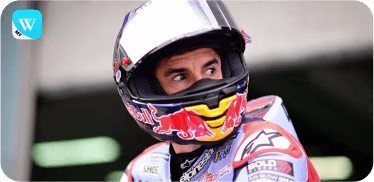 Winbox brand ambassador Marc Márquez official collaboration photo